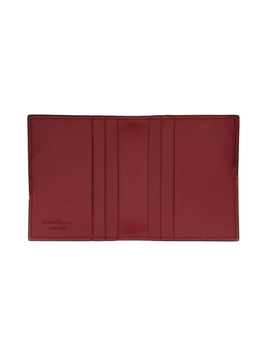 FERRAGAMO PORTACARTE IN PELLE