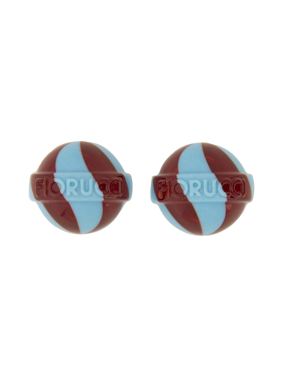 FIORUCCI ORECCHINI LOLLIPOP IN RESINA