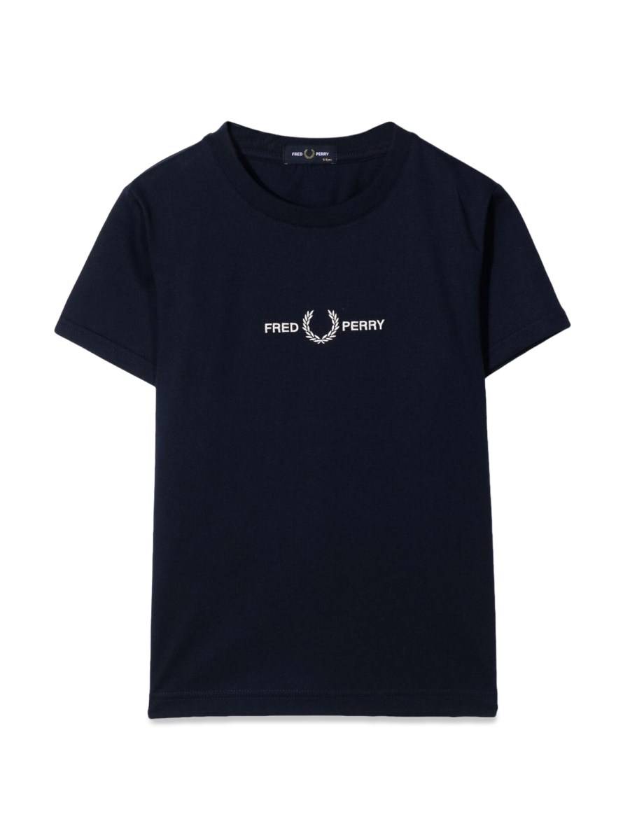 FRED PERRY EMBROIDERED T-SHIRT