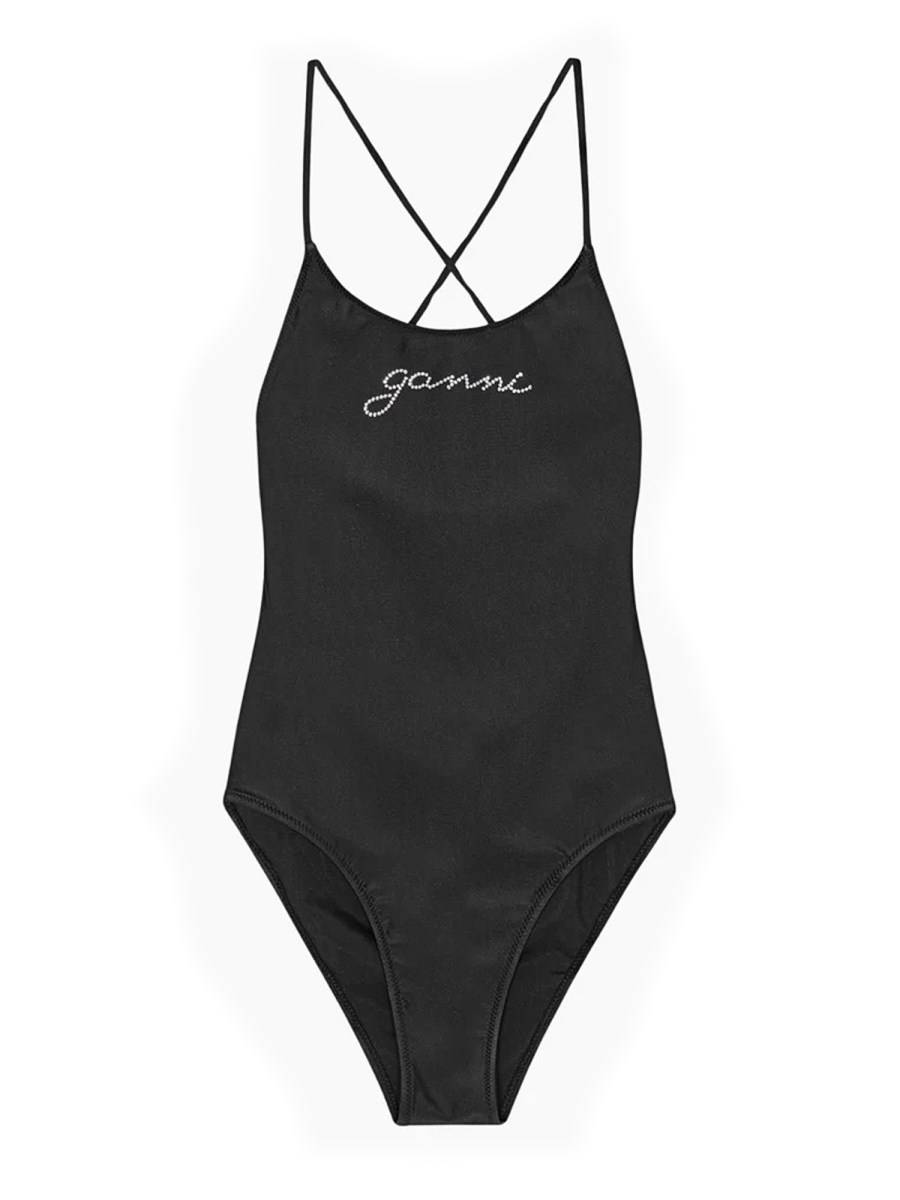 GANNI COSTUME INTERO CON LOGO