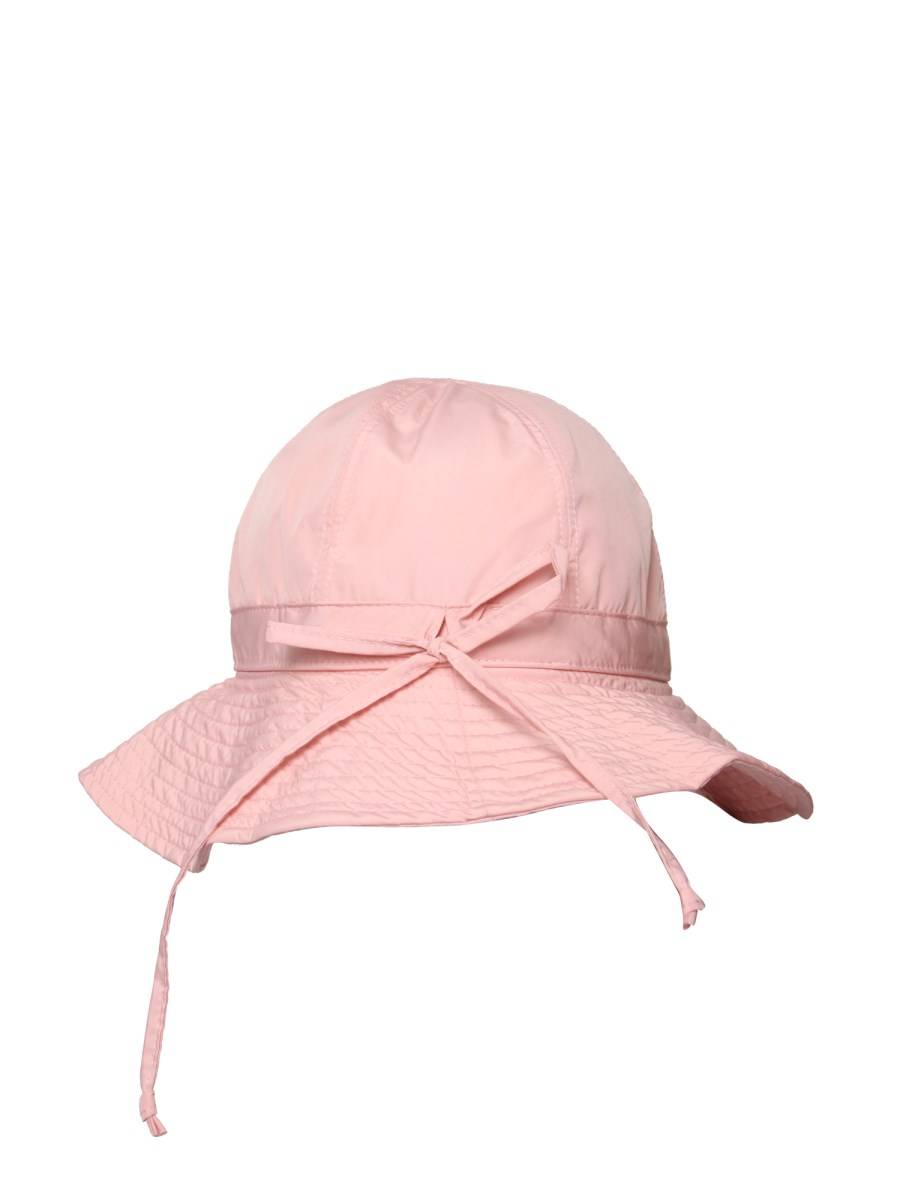 GCDS CAPPELLO BUCKET IN NYLON CON FIOCCO