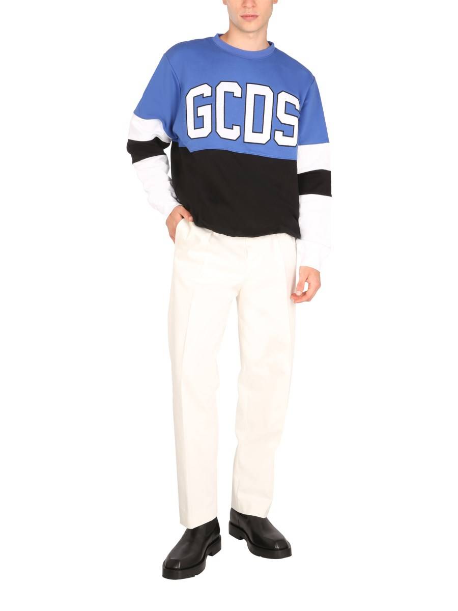 GCDS FELPA HOCKEY IN COTONE CON ULTRALOGO