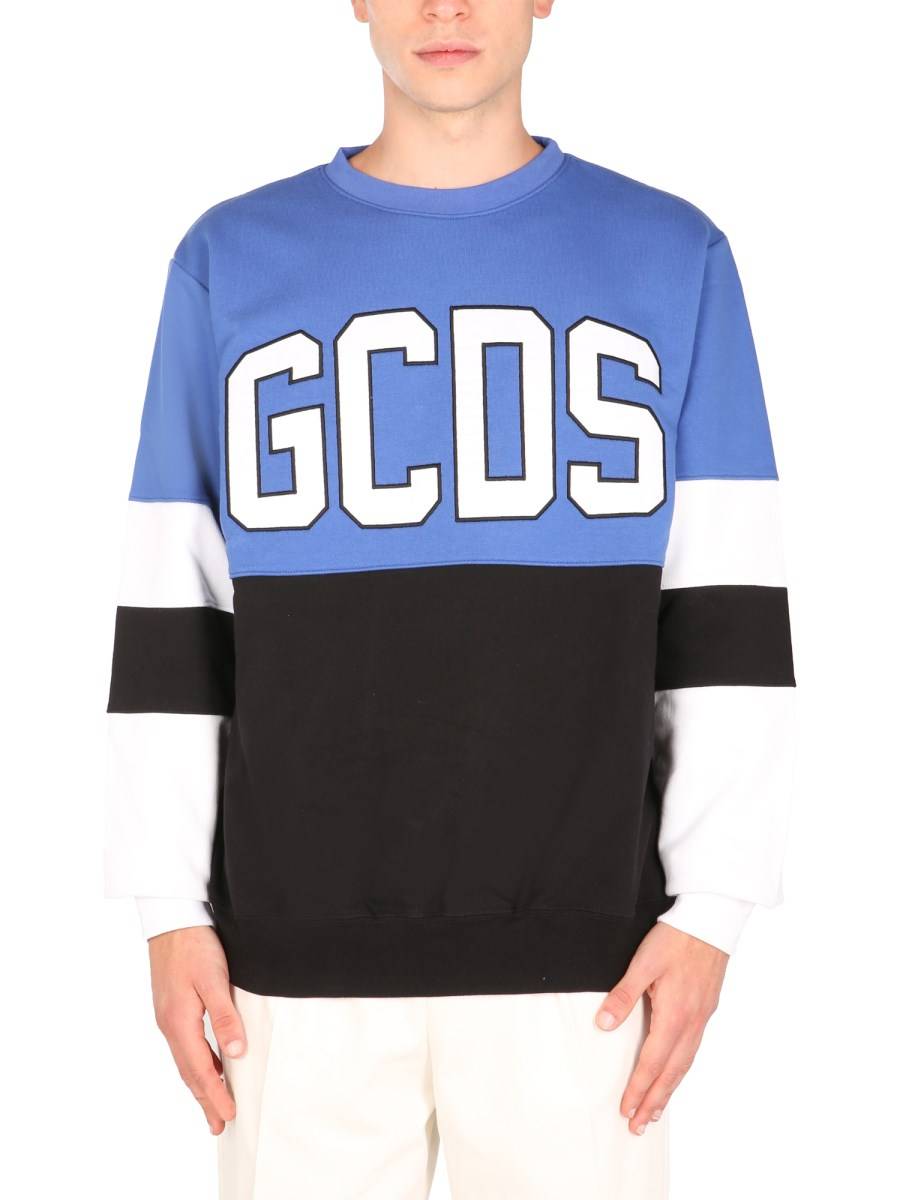 GCDS FELPA HOCKEY IN COTONE CON ULTRALOGO