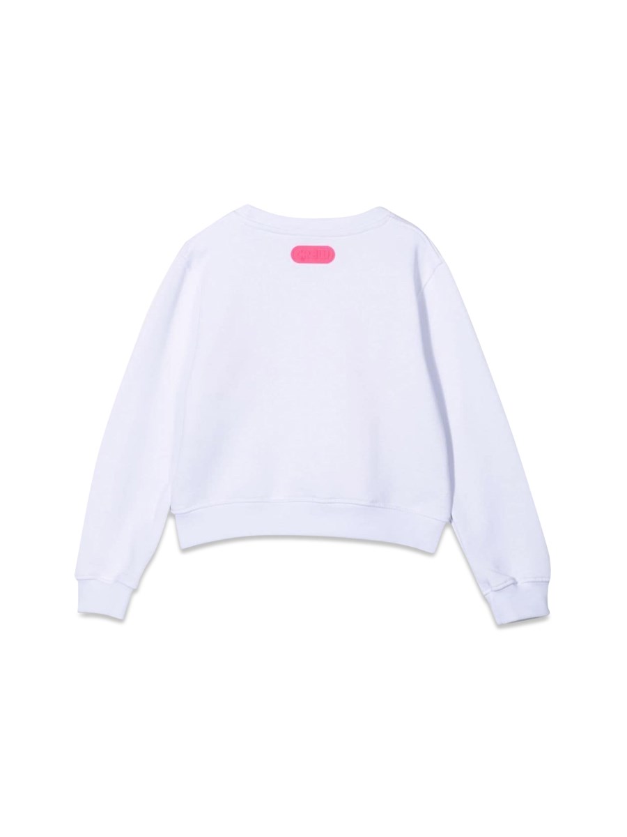 GCDS SWEATSHIRT CROPPED GIRL