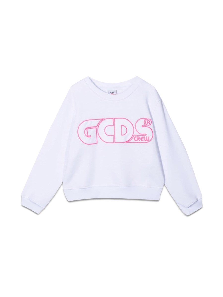 GCDS SWEATSHIRT CROPPED GIRL