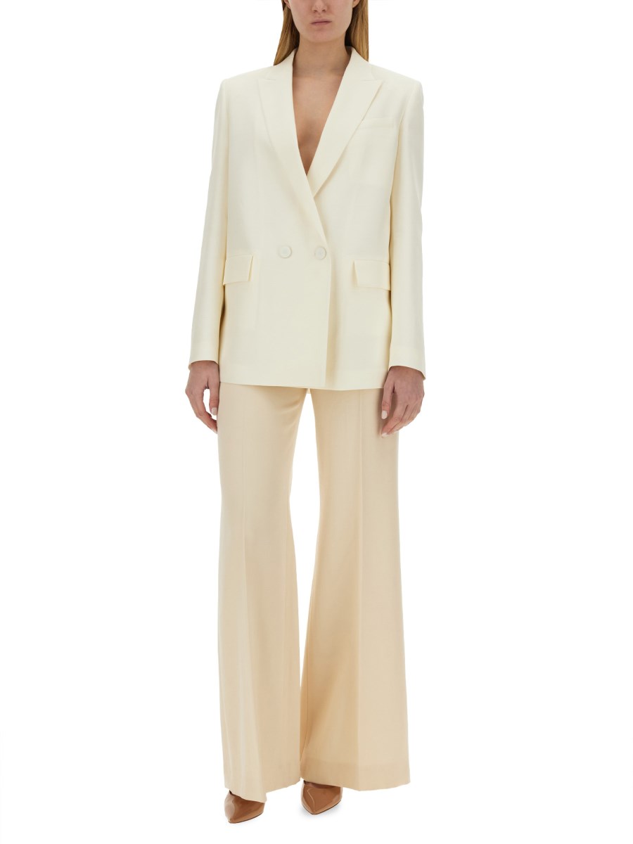 FABIANA FILIPPI GIACCA DOPPIOPETTO IN CANVAS VISCOSA E LINO