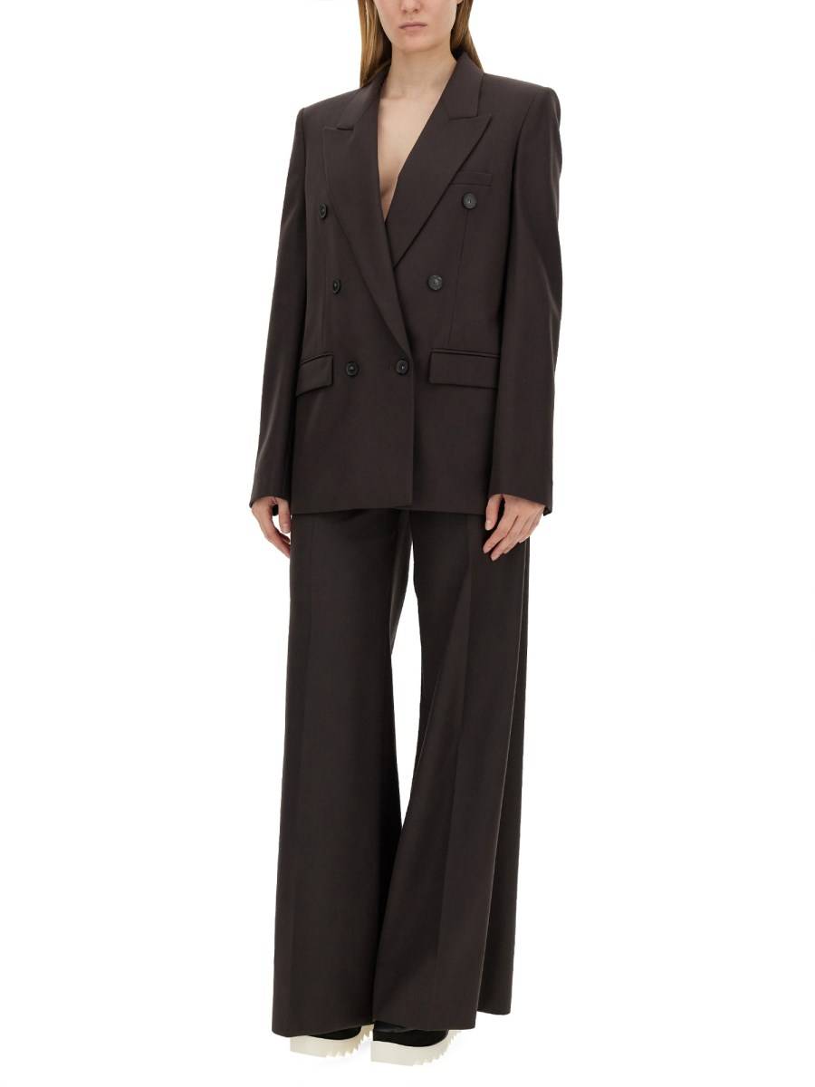 STELLA McCARTNEY GIACCA DOPPIOPETTO IN FLANELLA DI LANA