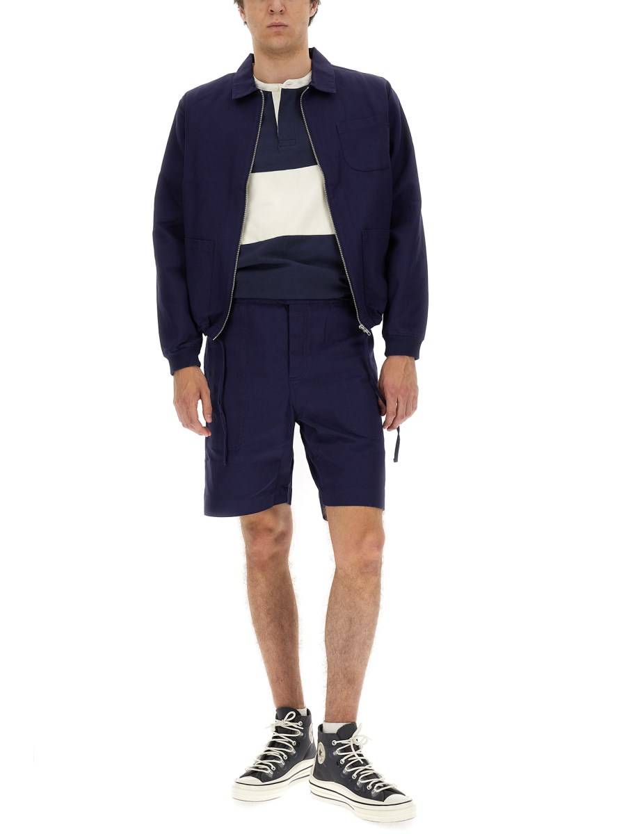 UMBRO X YMC GIACCA IN TWILL DI COTONE CON PATCH LOGO