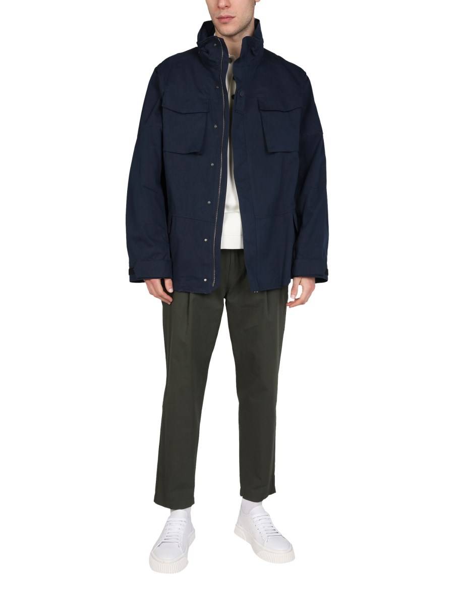LARDINI BY YOSUKE AIZAWA GIACCA OVERSIZE FIT IN DOPPIO TESSUTO
