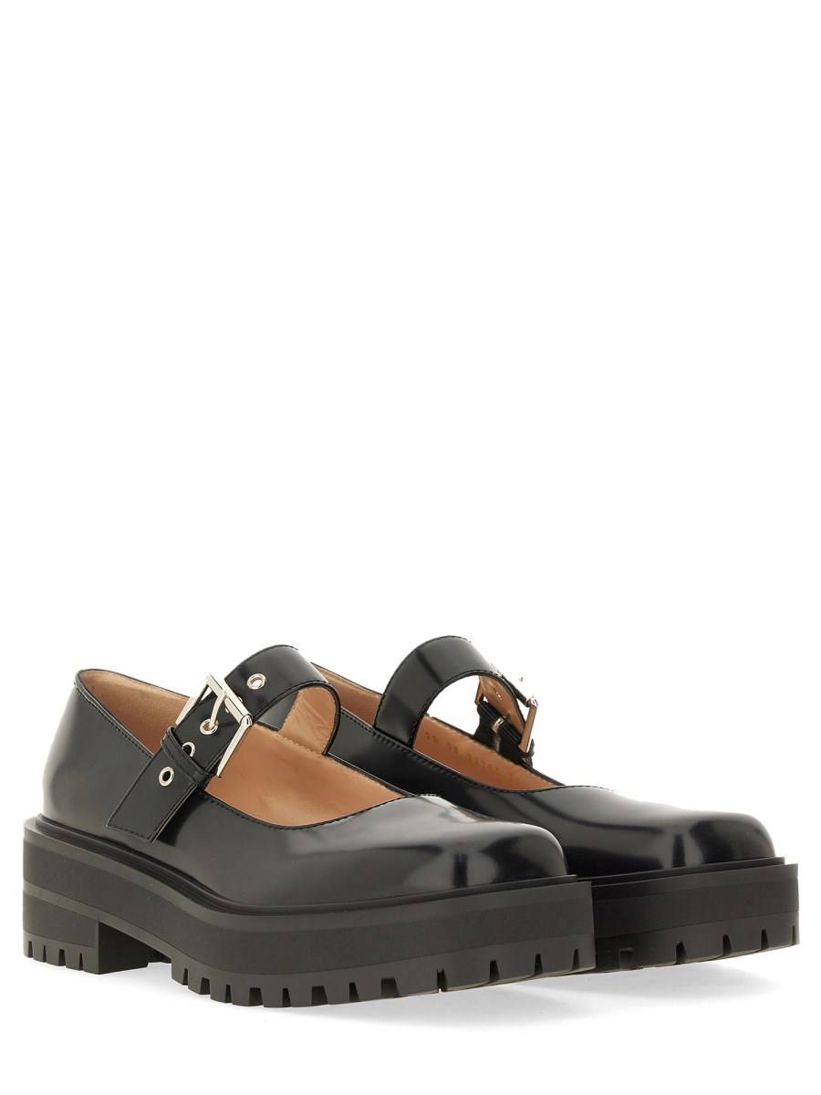 GIANVITO ROSSI SANDALO IN PELLE