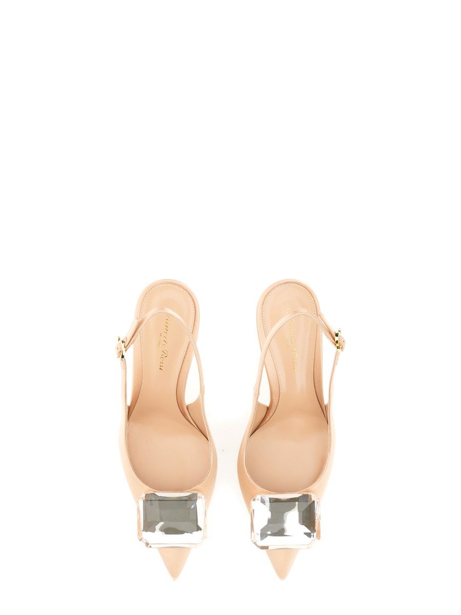 GIANVITO ROSSI SANDALO JAIPUR IN PELLE