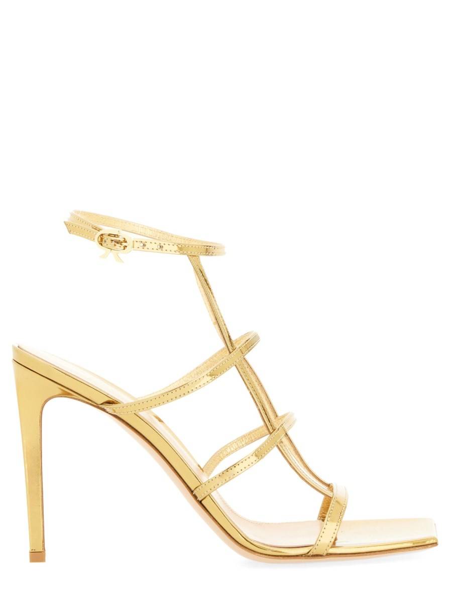 GIANVITO ROSSI SANDALO "MONDRY" IN PELLE
