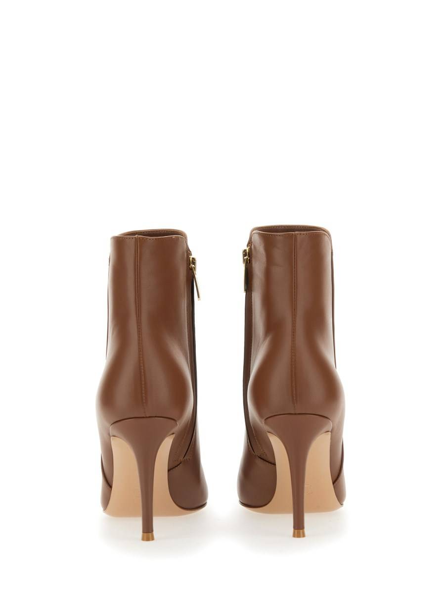 GIANVITO ROSSI STIVALETTO LEVY 85 IN PELLE