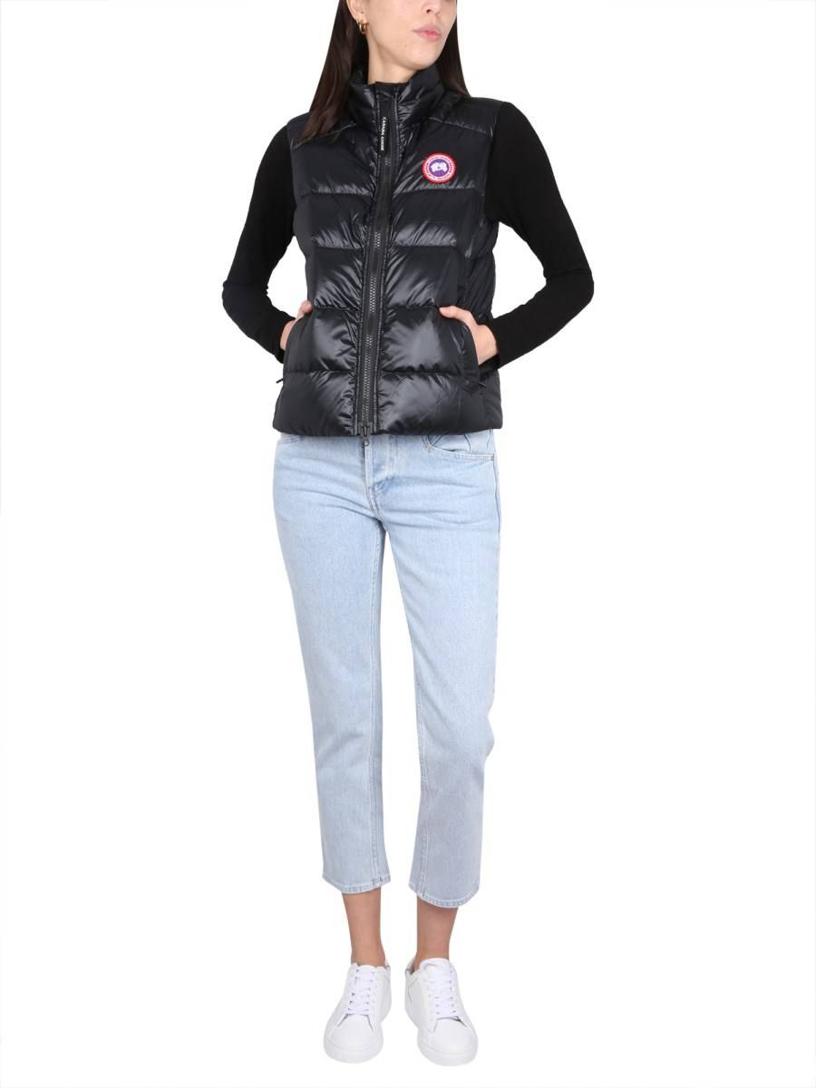 CANADA GOOSE GIUBBINO SENZA MANICHE CYPRESS ARCTIC A FIORI