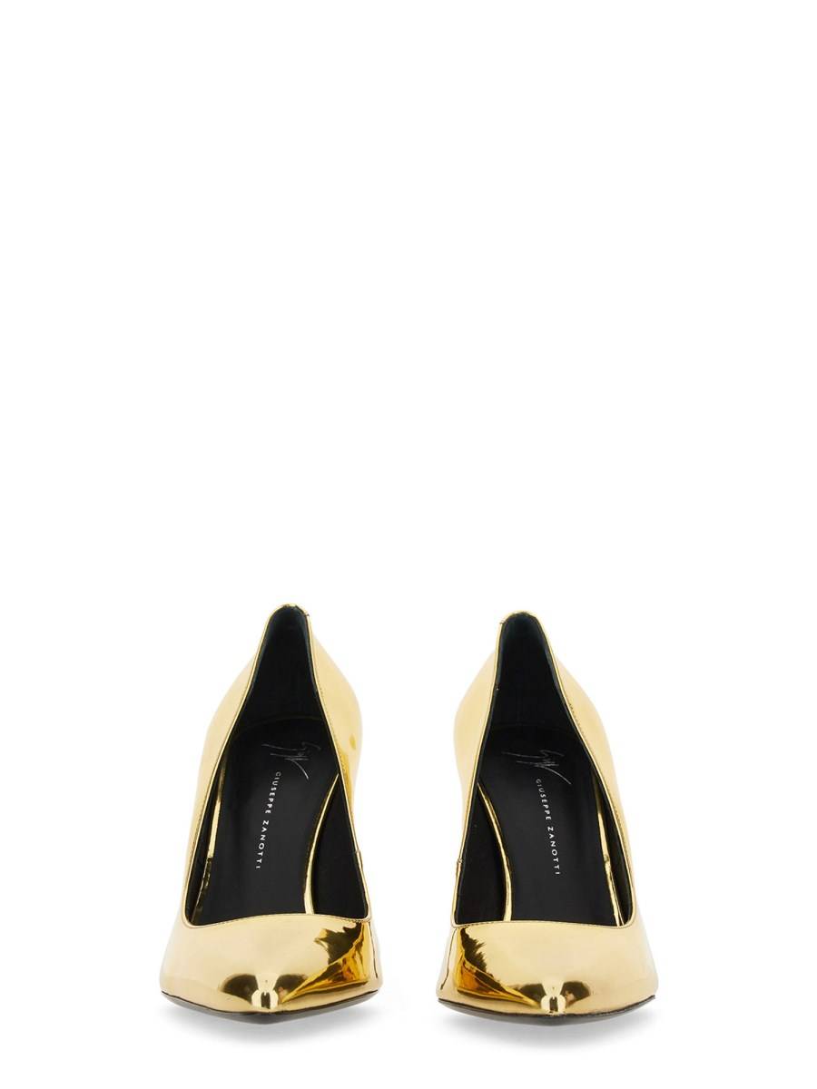 GIUSEPPE ZANOTTI DÉCOLLETÉ JAKYE IN ECO PELLE