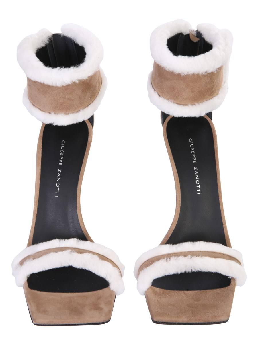 GIUSEPPE ZANOTTI SANDALO IN SUEDE "KANDA"