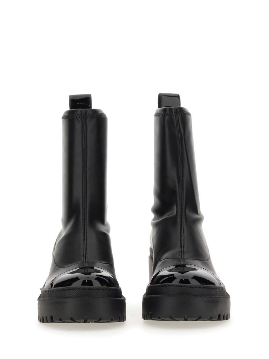 GIUSEPPE ZANOTTI STIVALE BIKER IN ECO PELLE