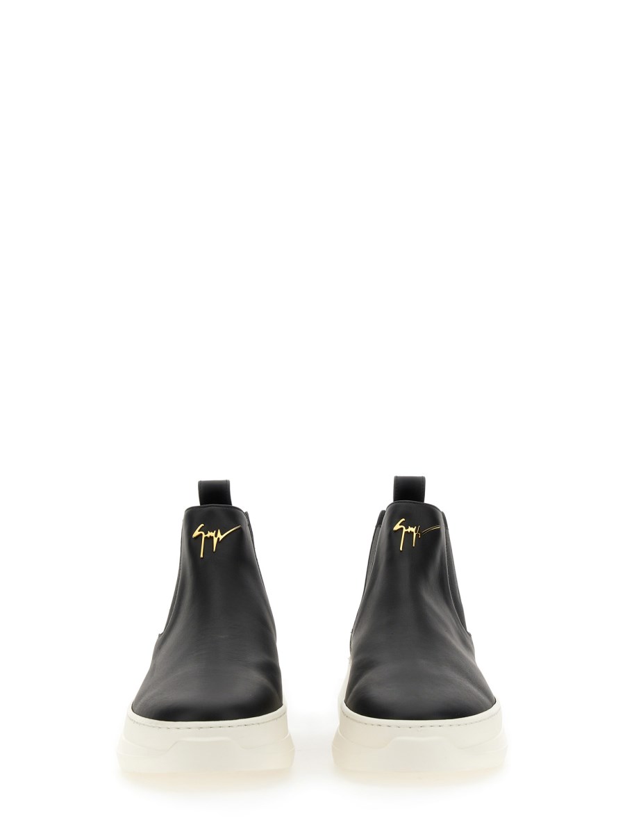 GIUSEPPE ZANOTTI STIVALE BIREL IN PELLE