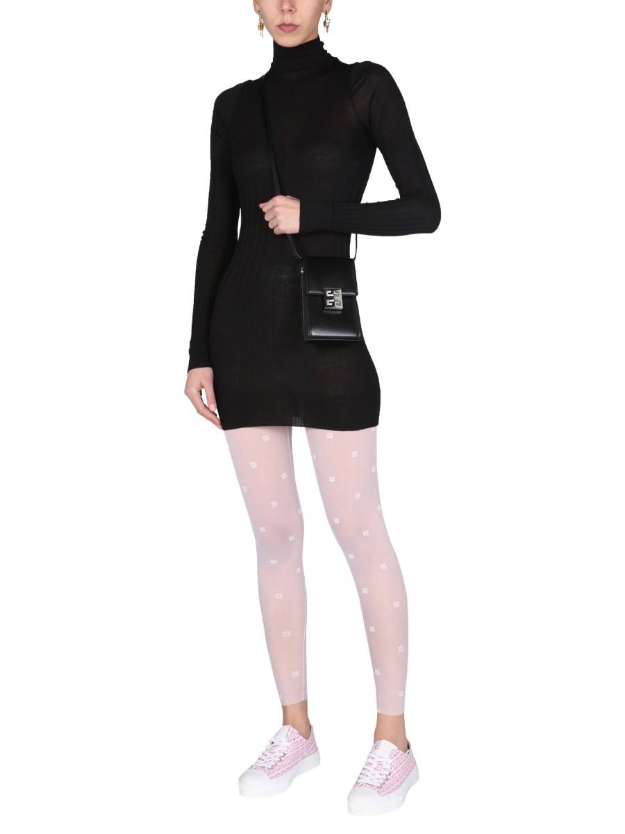 GIVENCHY ABITO A COSTE IN LANA CON RICAMO 4G