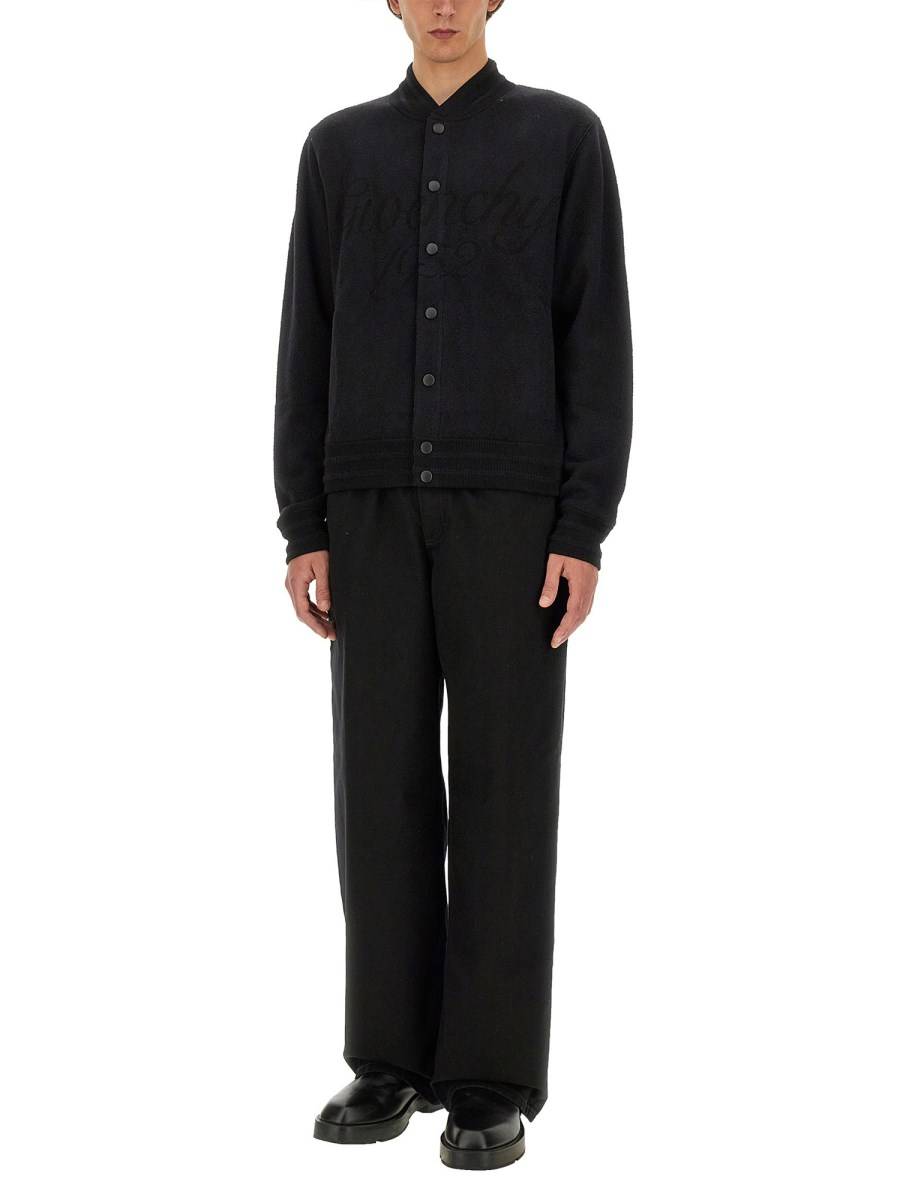 GIVENCHY BOMBER IN MAGLIA CON LOGO 1952