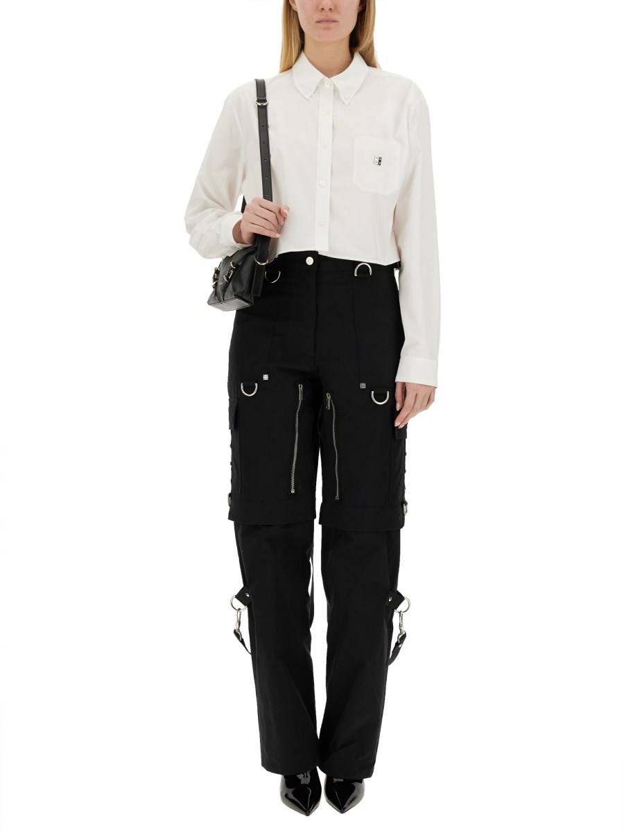 GIVENCHY CAMICIA CROPPED