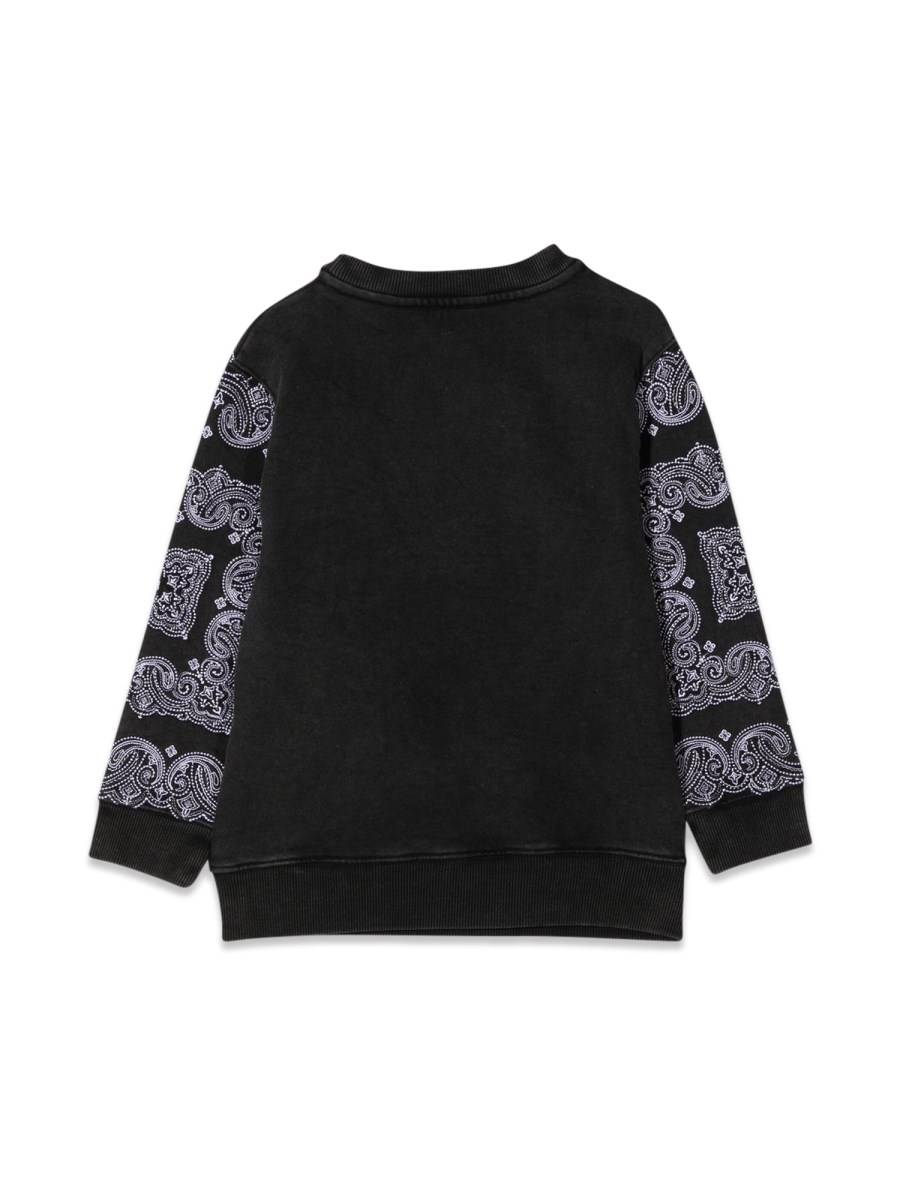 GIVENCHY FELPA GIROCOLLO STAMPA FANTASIA E LOGO