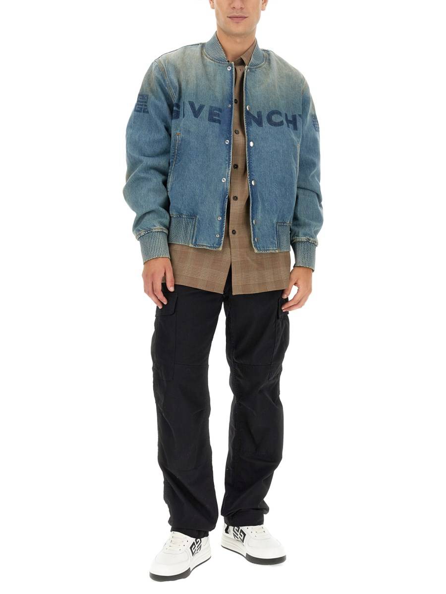 GIVENCHY GIACCA IN DENIM DI COTONE