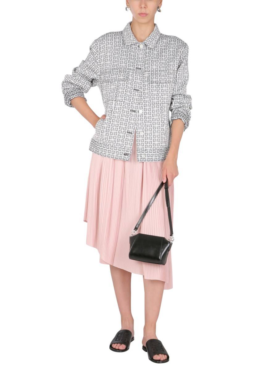 GIVENCHY GIACCA IN JACQUARD 4G EFFETTO DENIM