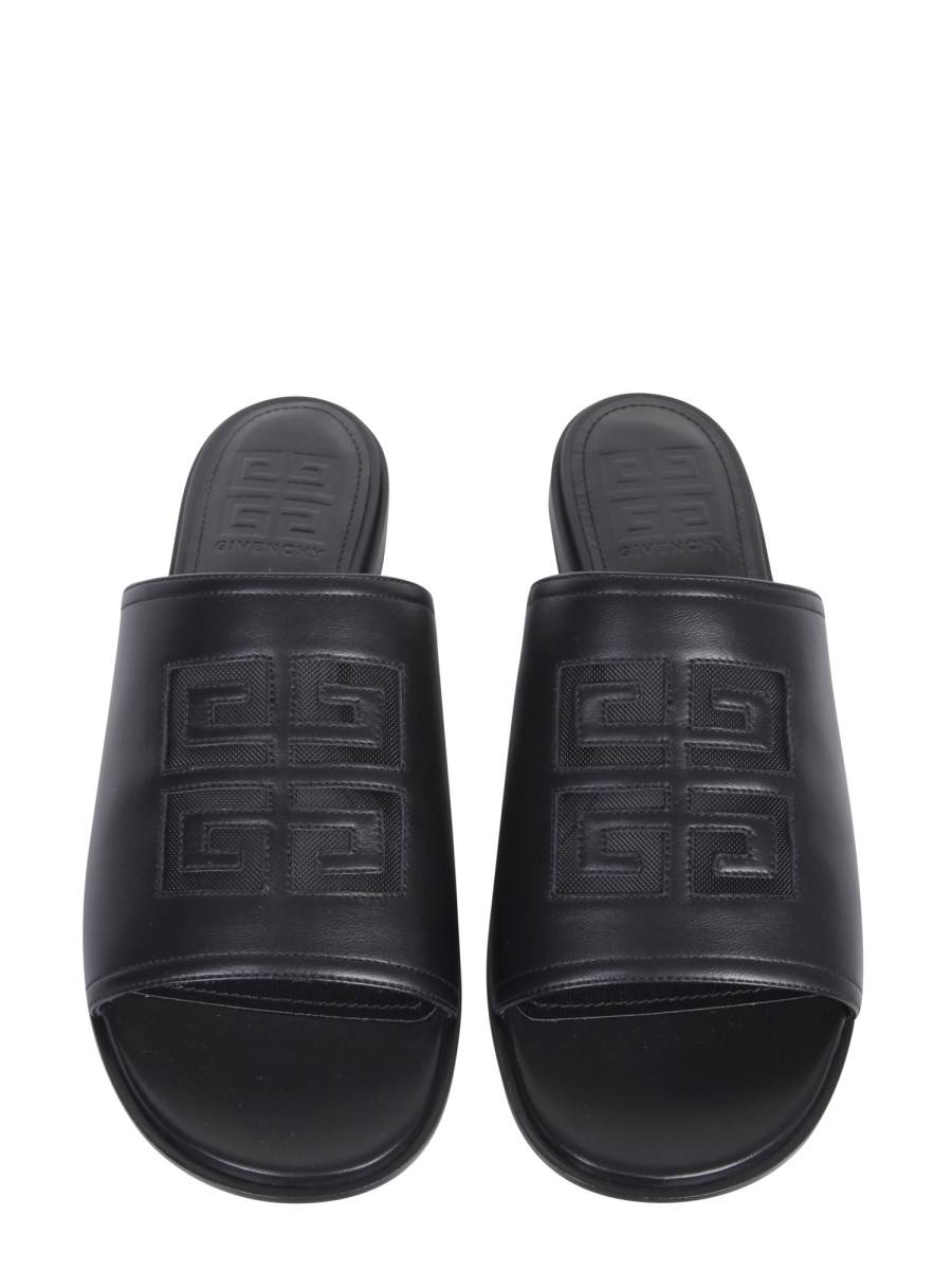 GIVENCHY MULE PIATTE 4G IN PELLE