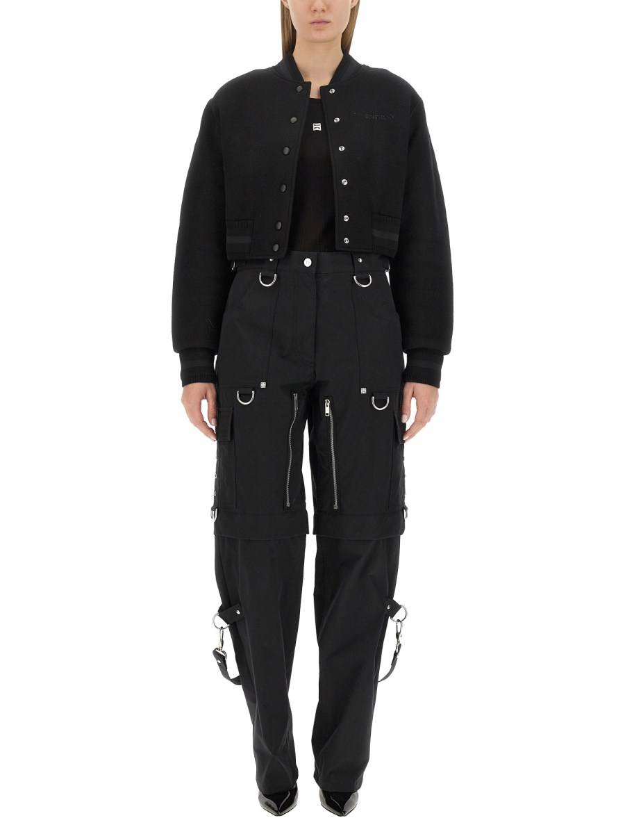 GIVENCHY PANTALONE MODULABILE IN NYLON