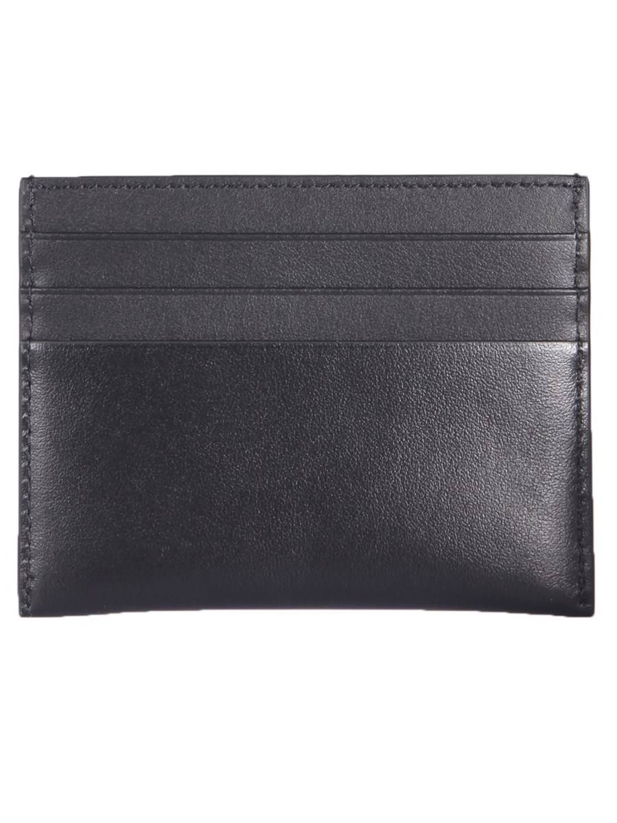 GIVENCHY PORTACARTE IN PELLE CON LOGO GOFFRATO