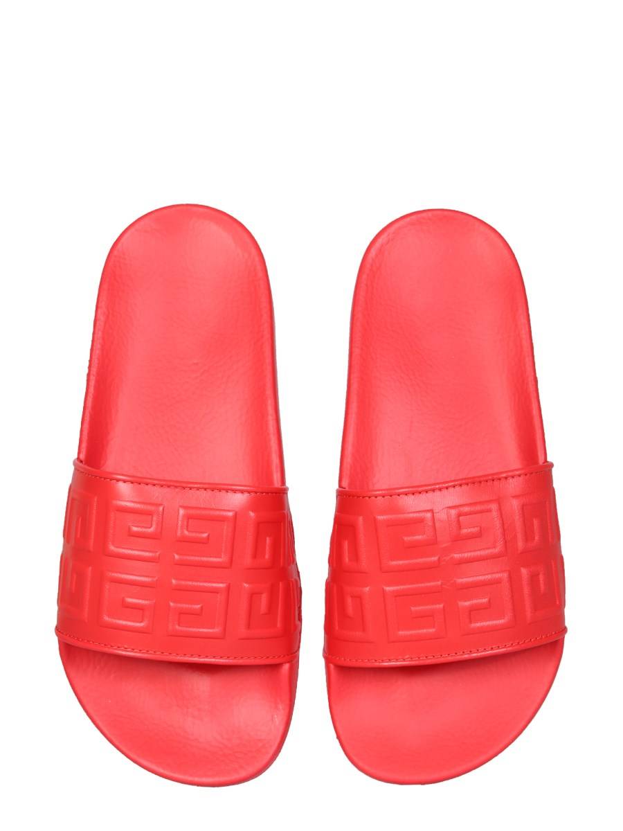 GIVENCHY SANDALO SLIDE 4G IN PELLE