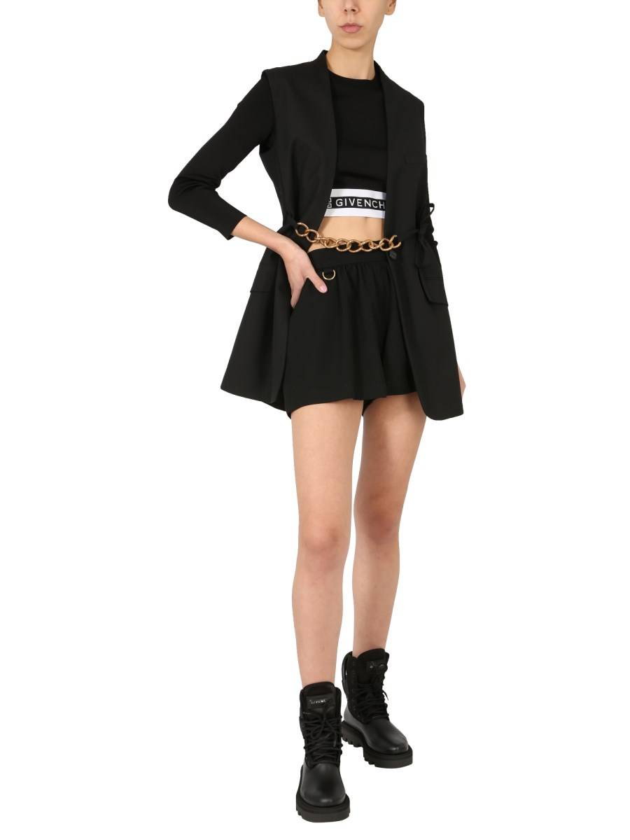 GIVENCHY SHORT PUFFY CON ANELLI A D