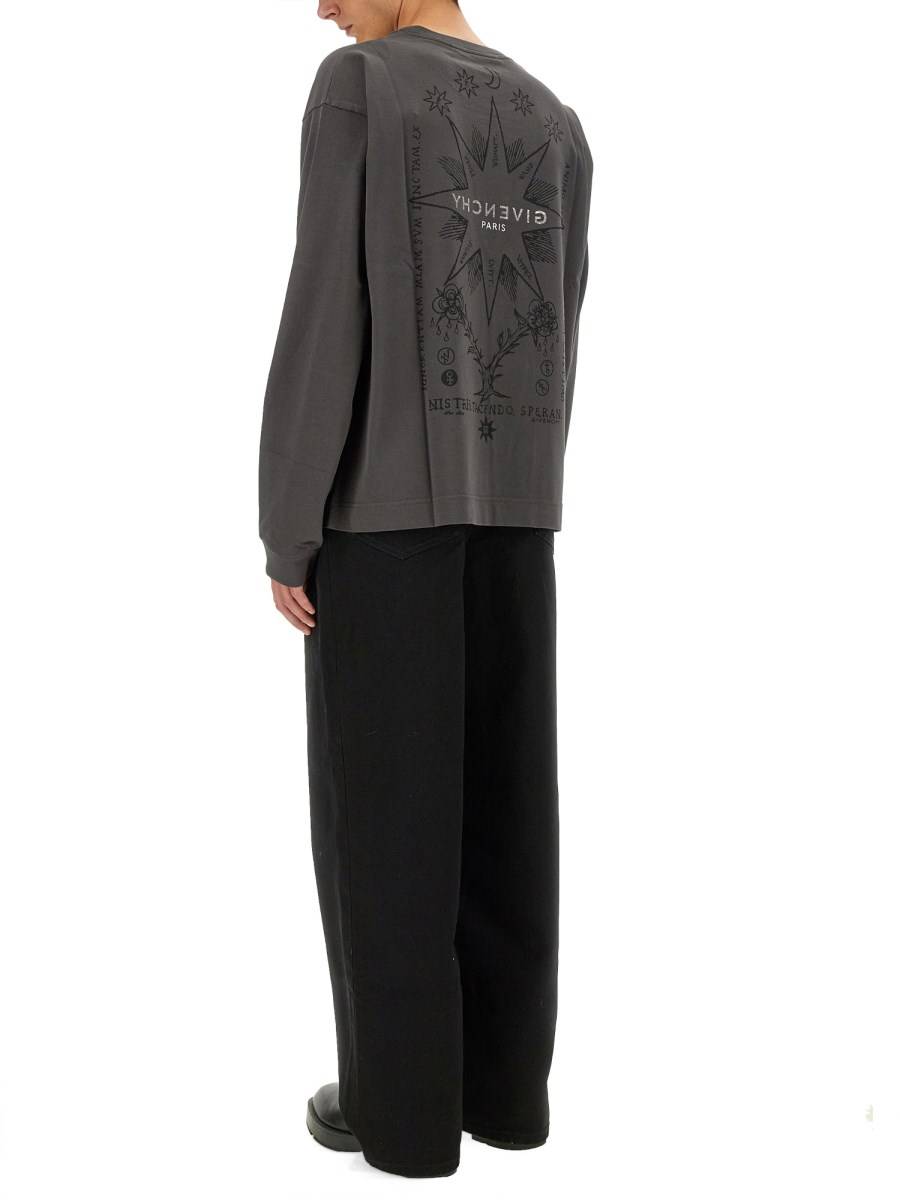 GIVENCHY T-SHIRT IN JERSEY DI COTONE CON LOGO