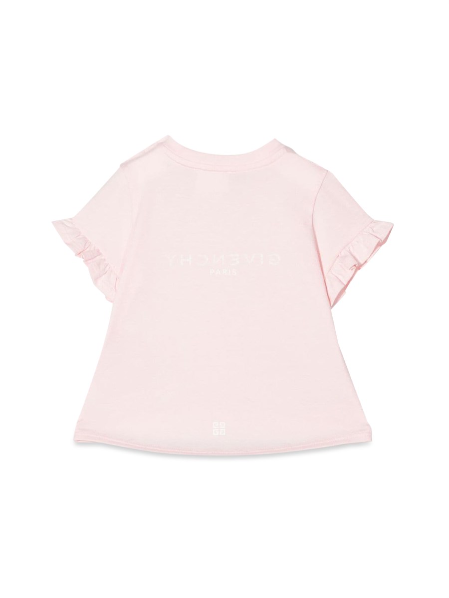 GIVENCHY T-SHIRT MANICHE CORTE MARSHMALLOW