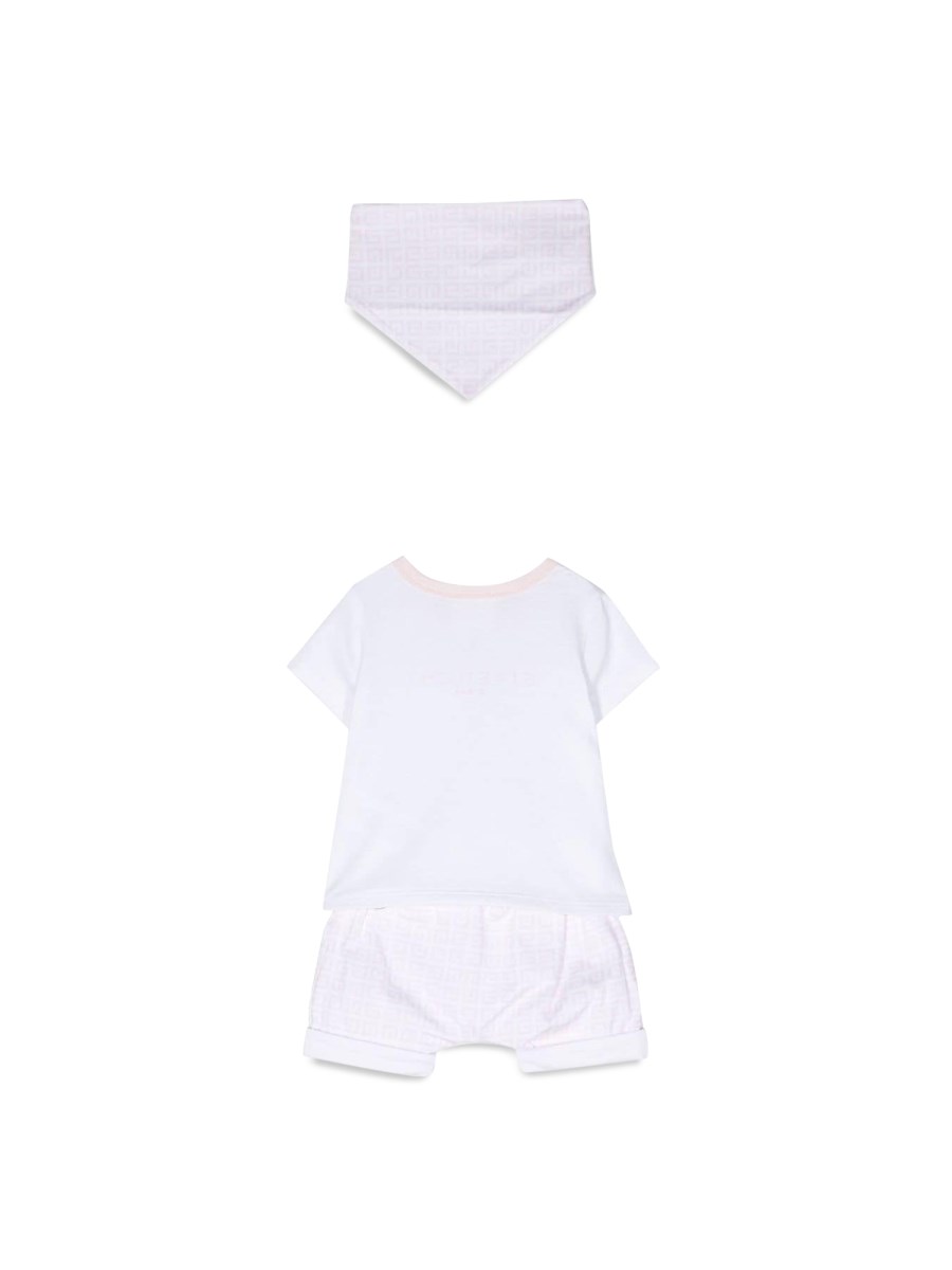 GIVENCHY T-SHIRT, SHORTS E BANDANA