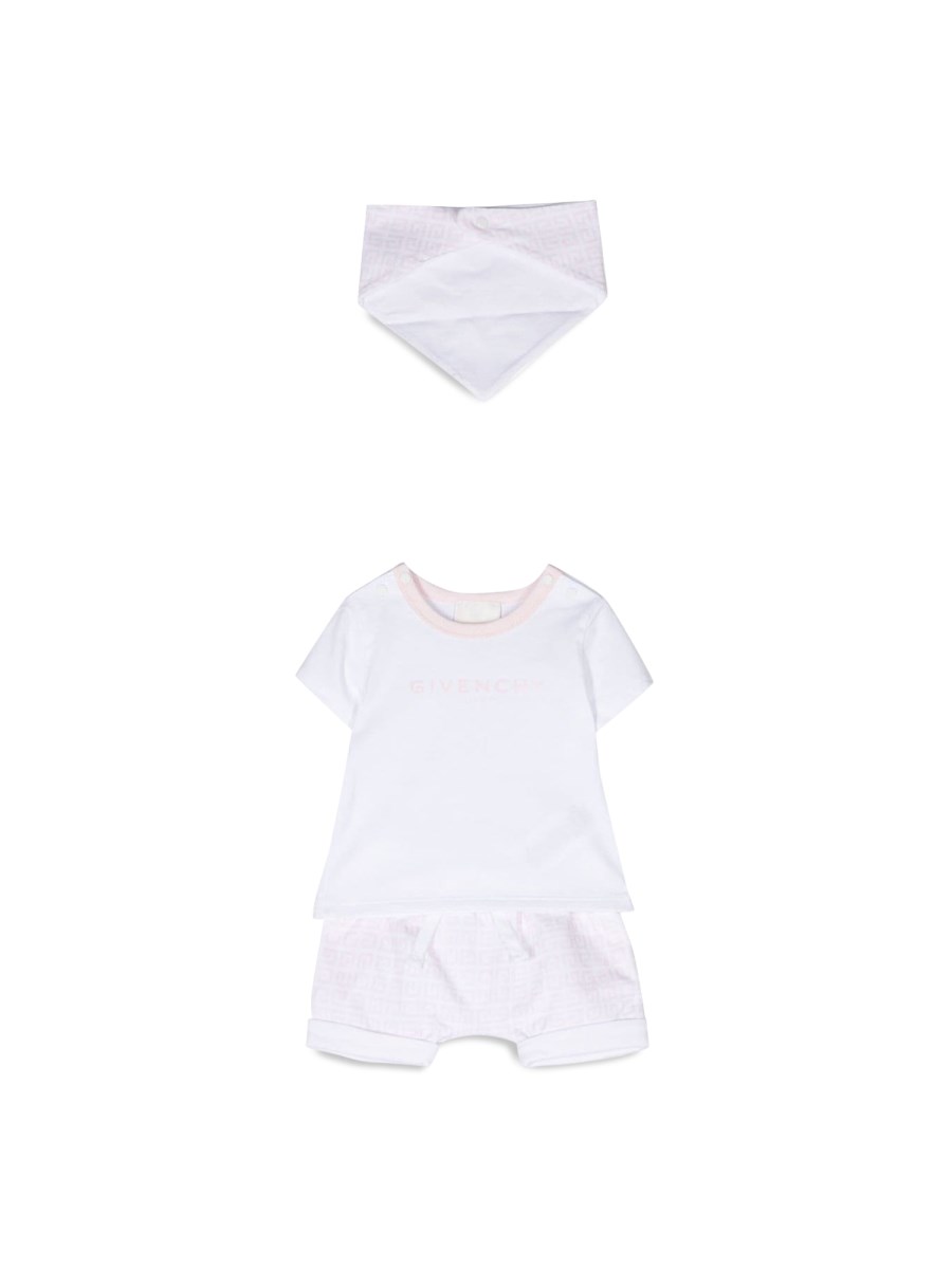 GIVENCHY T-SHIRT, SHORTS E BANDANA