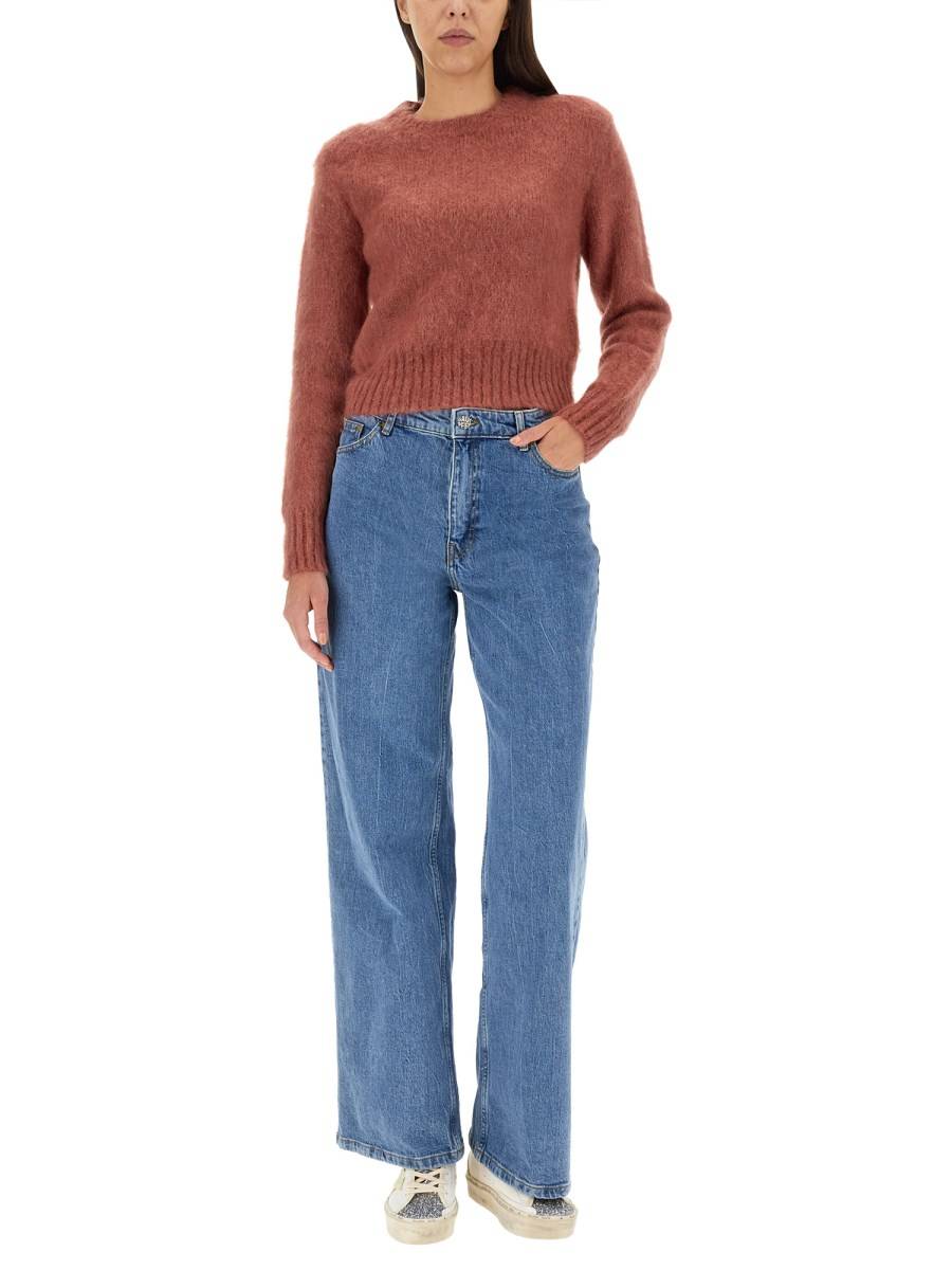 GOLDEN GOOSE MAGLIA CROPPED