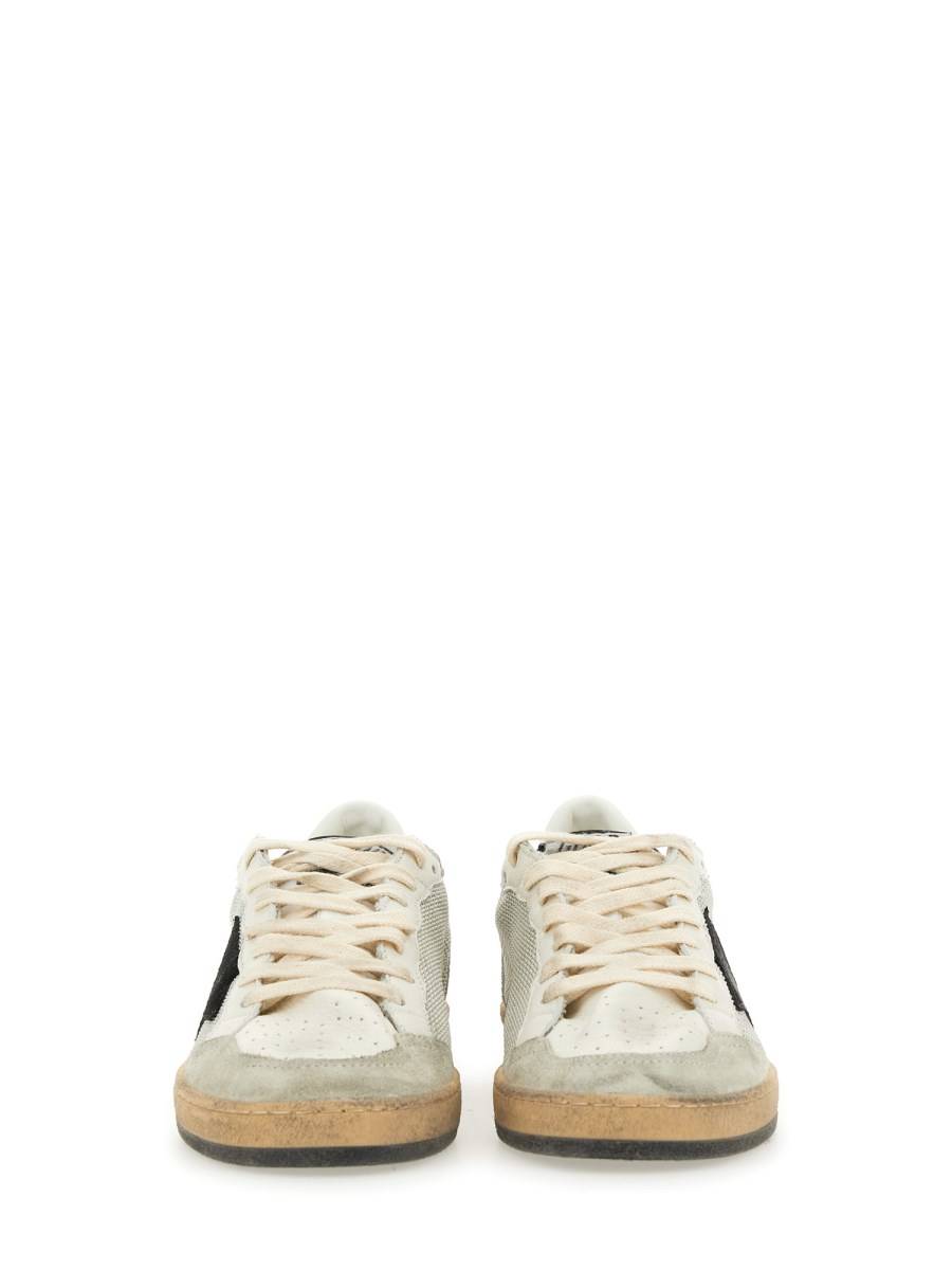 GOLDEN GOOSE SNEAKER "BALL STAR" IN MESH E SUEDE