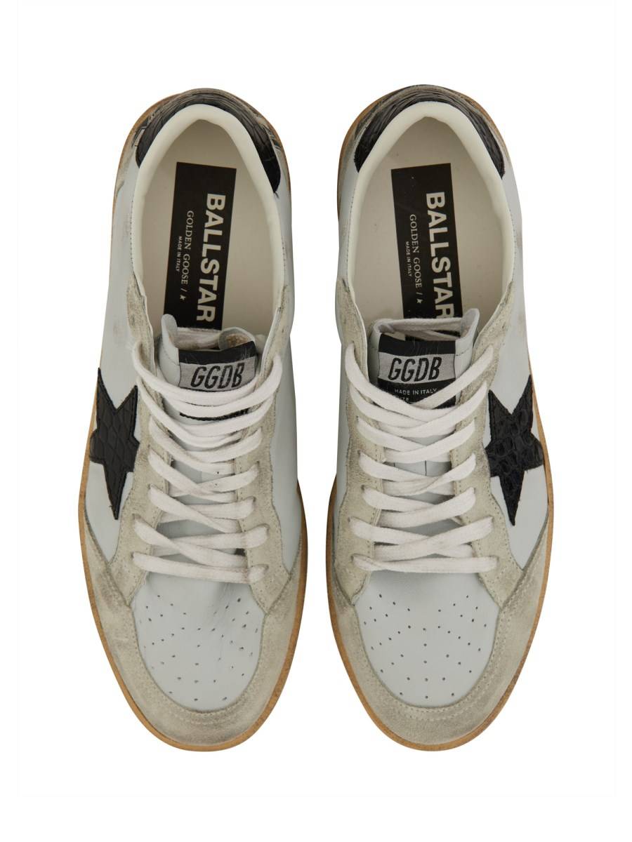 GOLDEN GOOSE SNEAKER BALL STAR IN PELLE