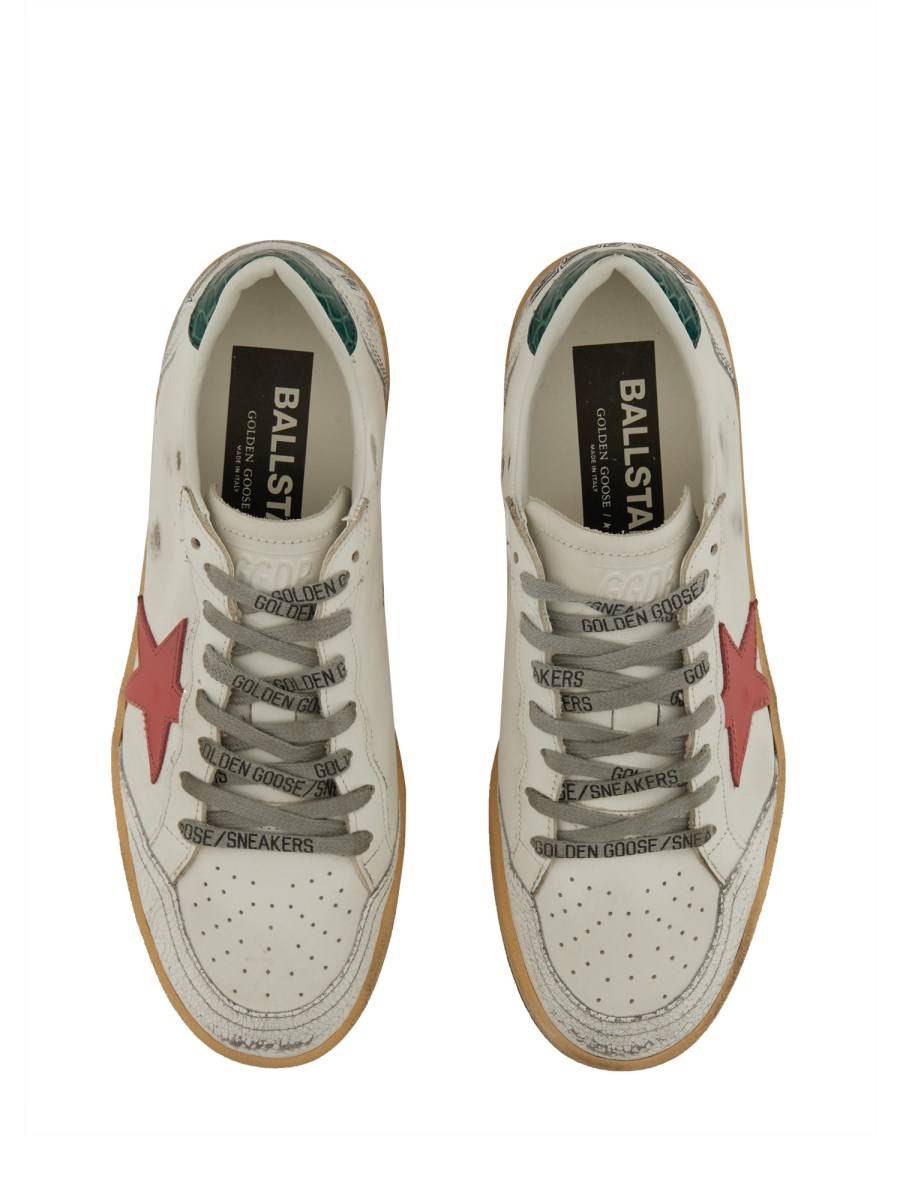GOLDEN GOOSE SNEAKER BALL STAR IN PELLE