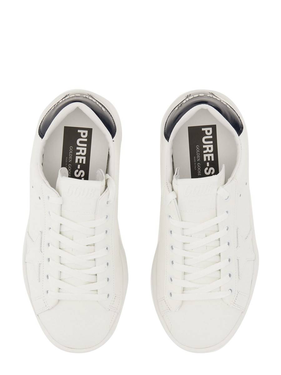 GOLDEN GOOSE SNEAKER PURE STAR IN PELLE