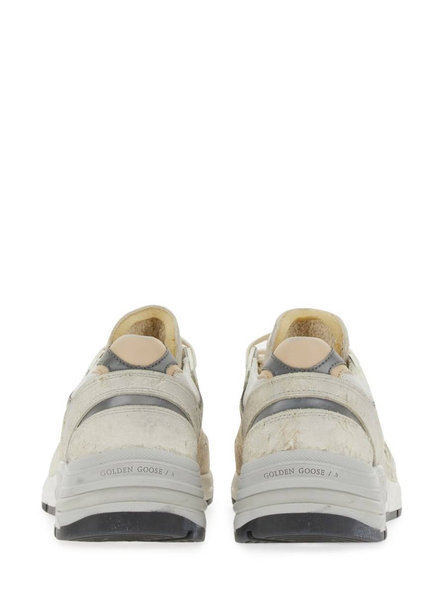 GOLDEN GOOSE SNEAKER RUNNING DAD IN PELLE E MESH