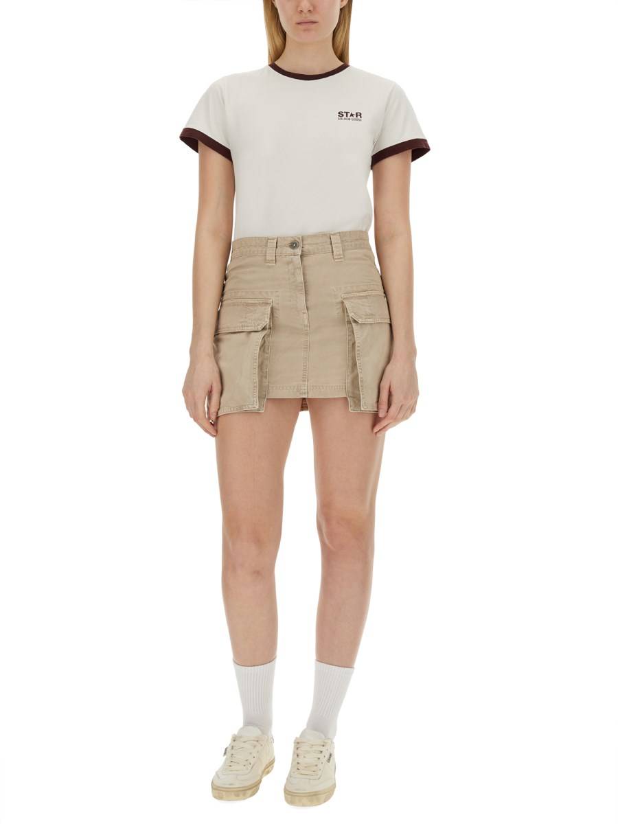 GOLDEN GOOSE T-SHIRT CON LOGO