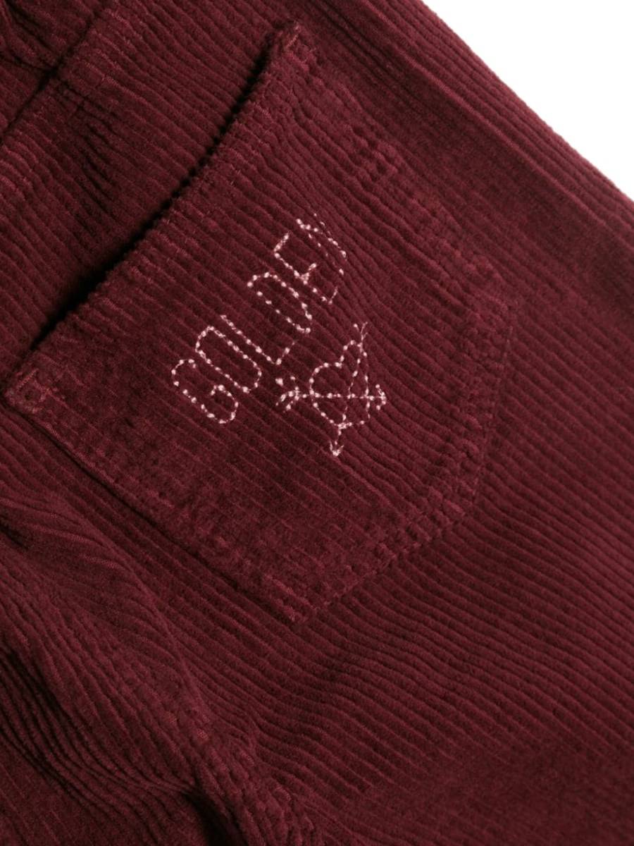 GOLDEN GOOSE Wide Leg Pants With Embroidery