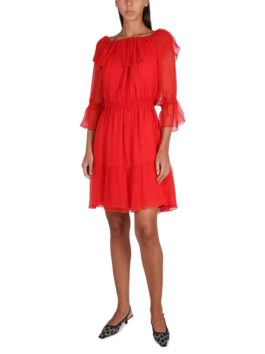 GUCCI ABITO IN CHIFFON DI SETA