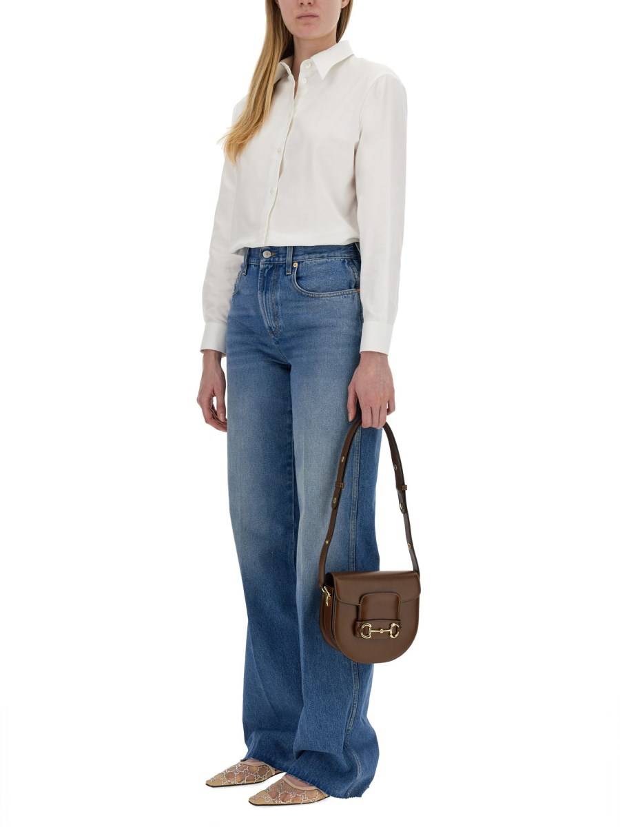 GUCCI CAMICIA IN COTONE OXFORD