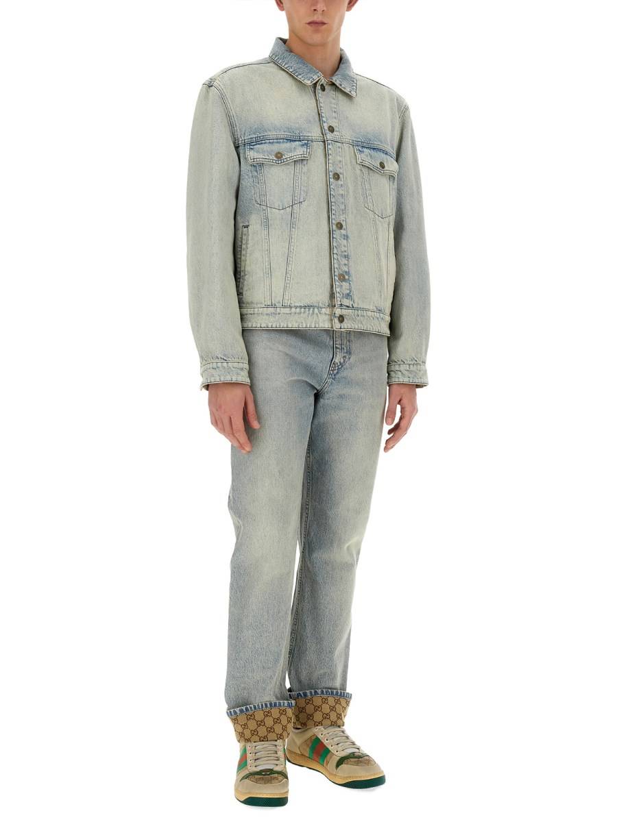 GUCCI GIACCA REVERSIBILE IN DENIM