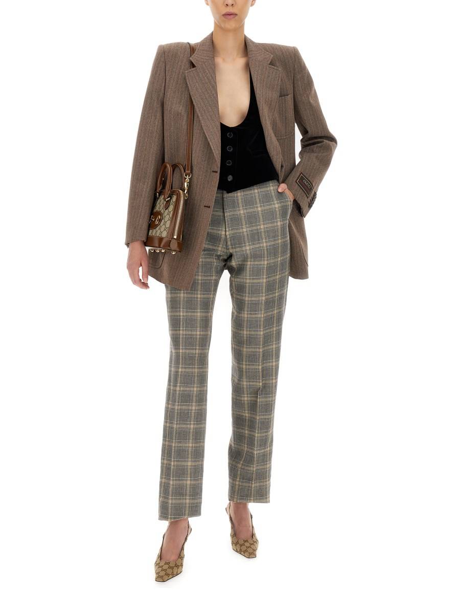 GUCCI GILET IN RASO