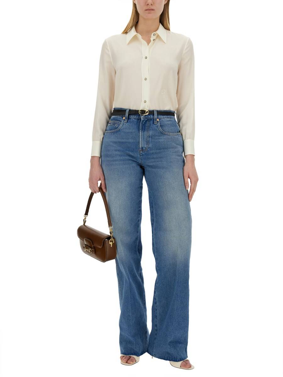 GUCCI JEANS IN DENIM DI COTONE